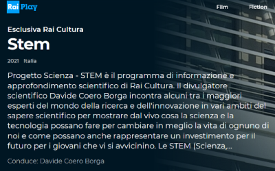 CNR-IRSA E IL SUO CONTRIBUTO AL PROGETTO SCIENZA – STEM DI RAI CULTURA.