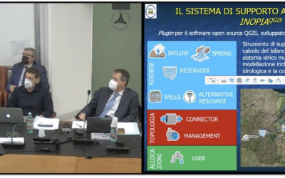 Commissione Grandi Rischi: CNR-IRSA presenta INOPIA-QGIS, tool di supporto alle decisioni in condizione di crisi idrica.