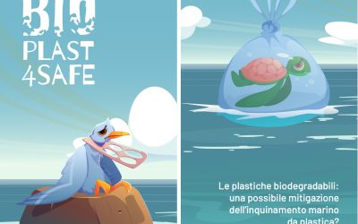 Enti di Ricerca e Regioni impegnate nel Biomonitoraggio di micro e nanoplastiche biodegradabili – BioPlast4Safe.