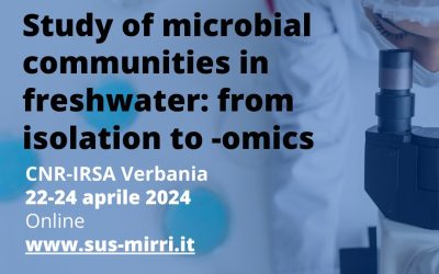 Corso “Study of microbial communities in freshwater: from isolation to -omics”