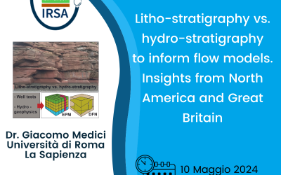 Seminario “Litho-stratigraphy vs. hydro-stratigraphy to inform flow models; insights from North America and Great Britain”