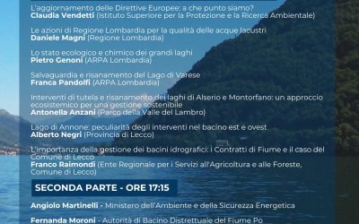 Tavola Rotonda “Gestione sostenibile degli ecosistemi lacustri: una sfida tra pressioni locali e globali”