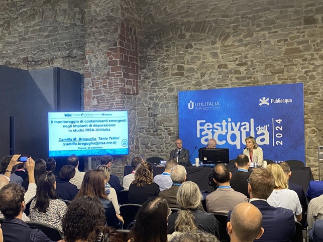 Il CNR-IRSA partecipa al Festival dell’Acqua 2024