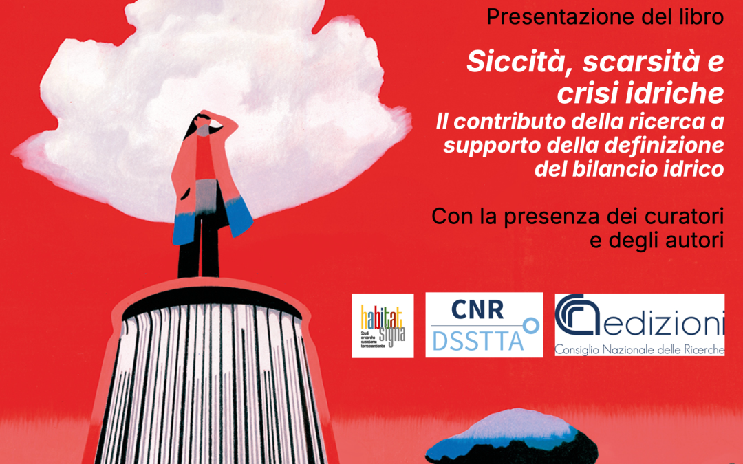 Prossima uscita del libro “Siccità, scarsità e crisi idriche”
