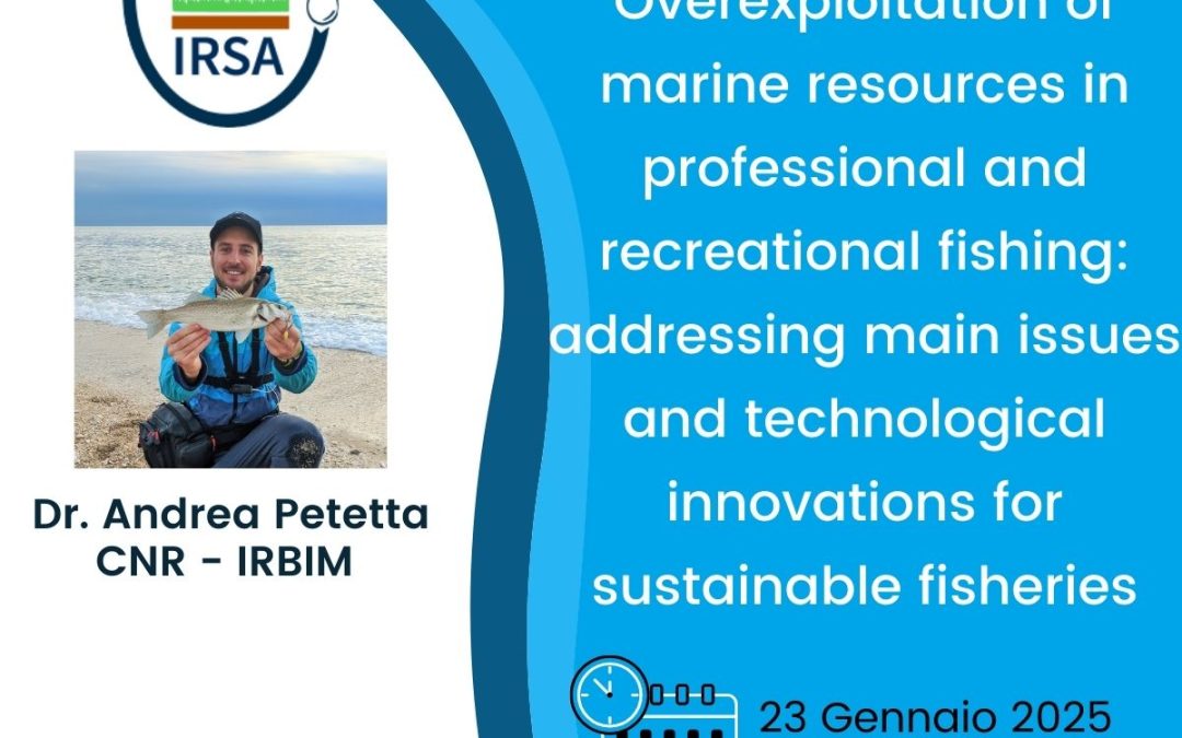 Overexploitation of marine resources in professional and recreational fishing: addressing main issues and technological innovations for sustainable fisheries