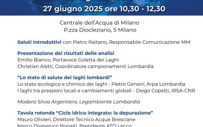 CNR-IRSA alla conferenza stampa di Goletta dei Laghi – Lombardia